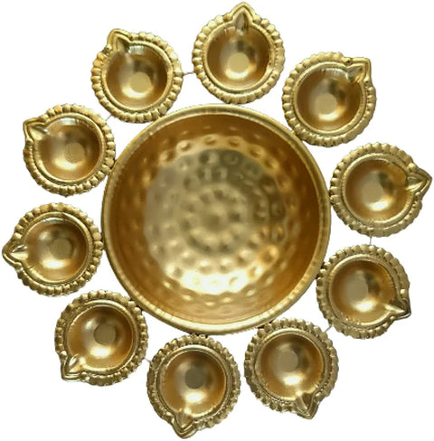 Beautiful Diya Urli Bowl
