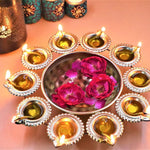 Beautiful Diya Urli Bowl