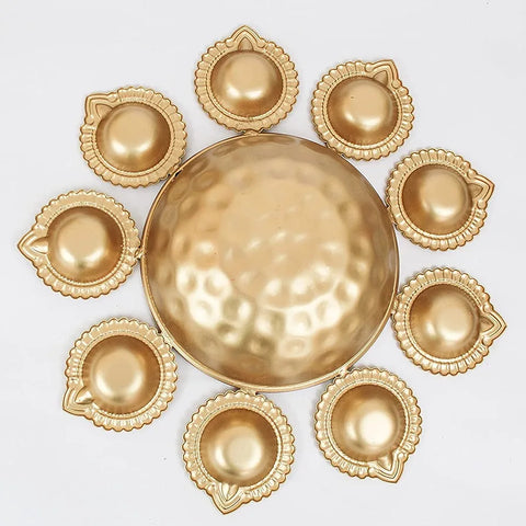 Beautiful Diya Urli Bowl