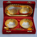 Decorative Bowl (Set 2 Bowl 1 Serving Tray 2 Spoons Set)