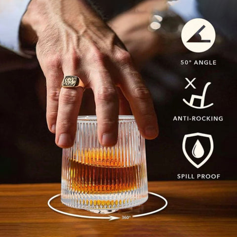 Rotating Chateau DOF Glass 160ml- Set of 6