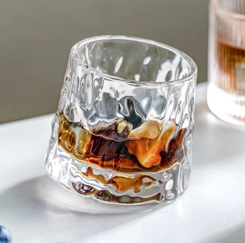 Rotating Messina DOF Glass 160ml- Set of 6