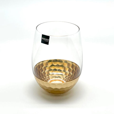 Dynasty Multi Purpose Tumbler Gold 400ml- Set of 6