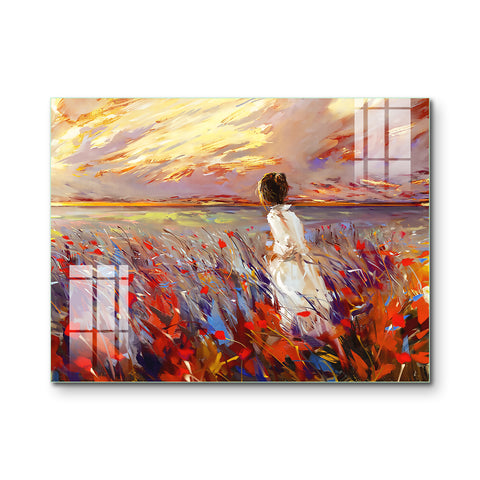 Beautiful Abstract Frameless Wall Painting for Home: Springfield