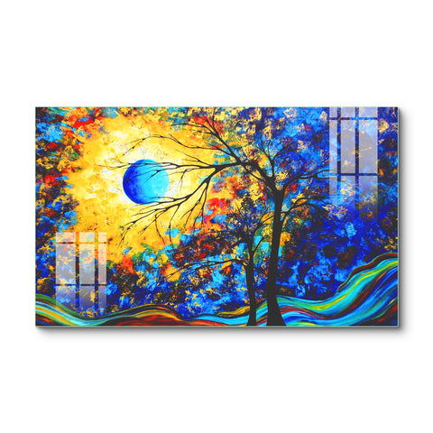 Beautiful Moon Blossom Art Wall Painting for Home