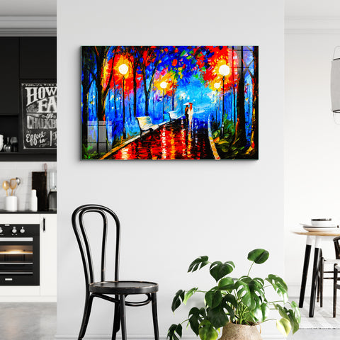 Frameless Beautiful Scenery Art  for Home