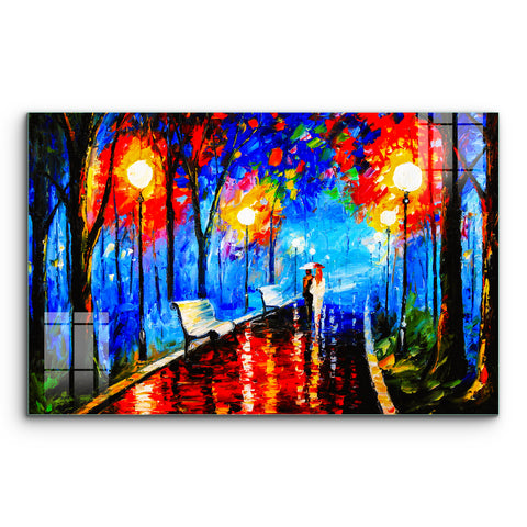 Frameless Beautiful Scenery Art  for Home