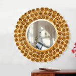 Decorative Mirror - Golden Rose Garden