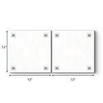 Colourful Multi Frame Wall Painting for Living Room: Modern Oil Art set of 2pcs
