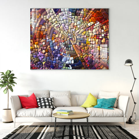 Digital Glass Prints: Infinite Mosaics Art on Glass Paintings