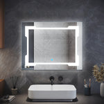 LED Mirror - Border Illuminated Gleam-Natural White Light - Rectangular