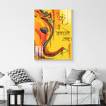 Lord Ganesha's Art Wall Painting