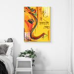Lord Ganesha's Art Wall Painting
