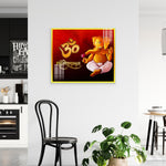 Lord Shree Ganeshay Namah Glass Paintings