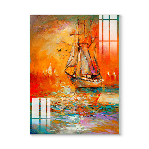 Modern Art - Sailing Into The Sunrise