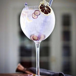 Ribbed Wine Glass White box - Set of 6Pcs