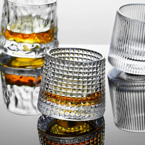 Rotating Narcisse Glass DOF 160ml- Set of 6