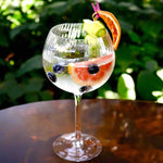 Ribbed Wine Glass White box - Set of 6Pcs