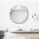 Frameless Octagonal Basel Beveled Mirror