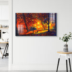 Digital Art Wall Painting for Home: Sunrise Landscape