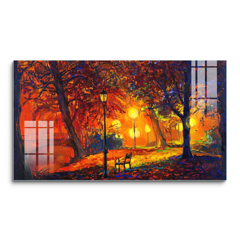 Digital Art Wall Painting for Home: Sunrise Landscape