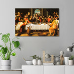 The Last Supper - Glass Wall Painting