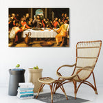 The Last Supper - Glass Wall Painting