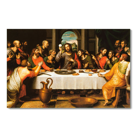 The Last Supper - Glass Wall Painting