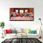 The Last Supper Glass Wall Paintings