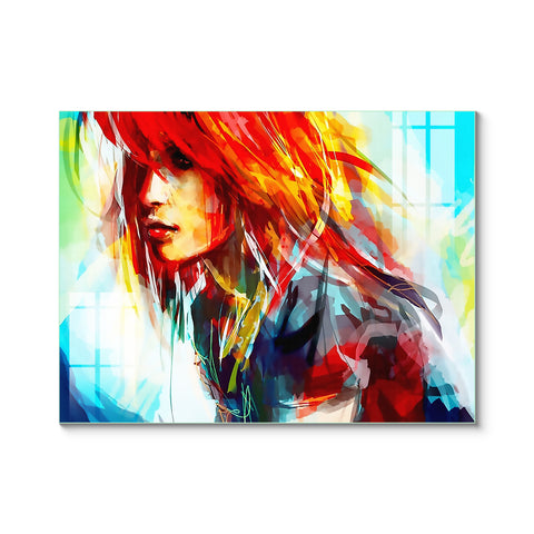 Abstract Frameless Beautiful Wall Painting for Home: Trippy Art Women