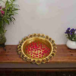 Beautiful Rose Urli Bowl