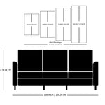 Multiple Frame Wall Painting For Living Room: Enlarging Mountain Scenery