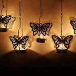 Beautiful Butterfly hanging tea light holder (Set of 4)