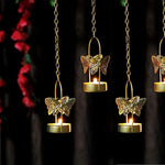 Beautiful Butterfly hanging tea light holder (Set of 4)