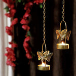 Beautiful Butterfly hanging tea light holder (Set of 4)