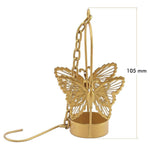 Beautiful Butterfly hanging tea light holder (Set of 4)
