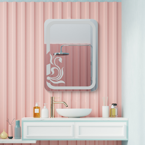 Frosted Designer Mirrors