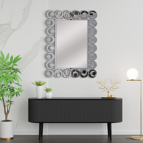 Ornate Venetian Wall Mirror | Antique-Inspired Decorative Mirror