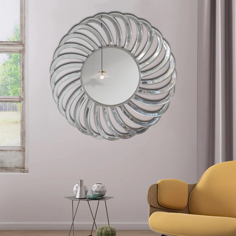 Flower Floral Designer Mirror
