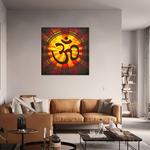 Frameless Beautiful Wall Painting for Home: Art of Composure and Duvet Flare OM