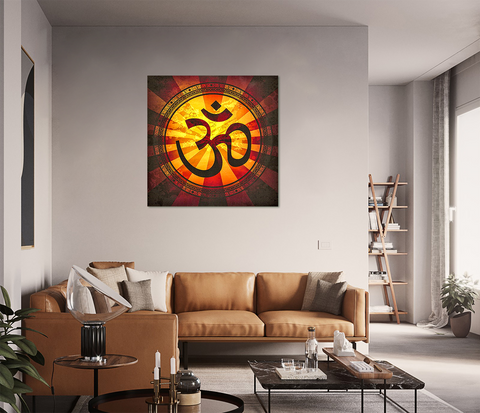 Frameless Beautiful Wall Painting for Home: Art of Composure and Duvet Flare OM