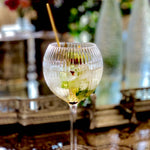 Ribbed Wine Glass White box - Set of 6Pcs