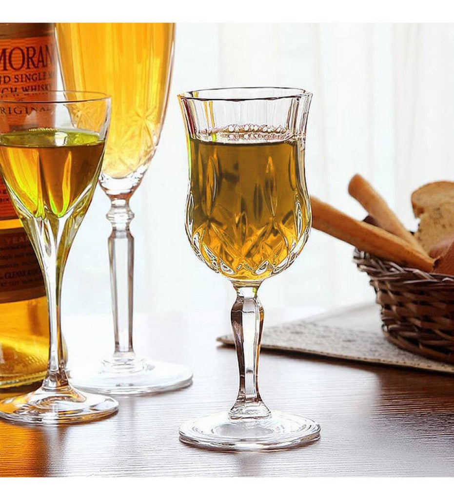 RCR OPERA WHITE WINES GOBLETS-Set of 6
