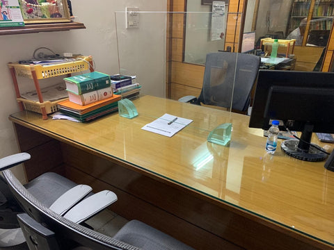 COVID Secured Workplace Safety GLASS Screen