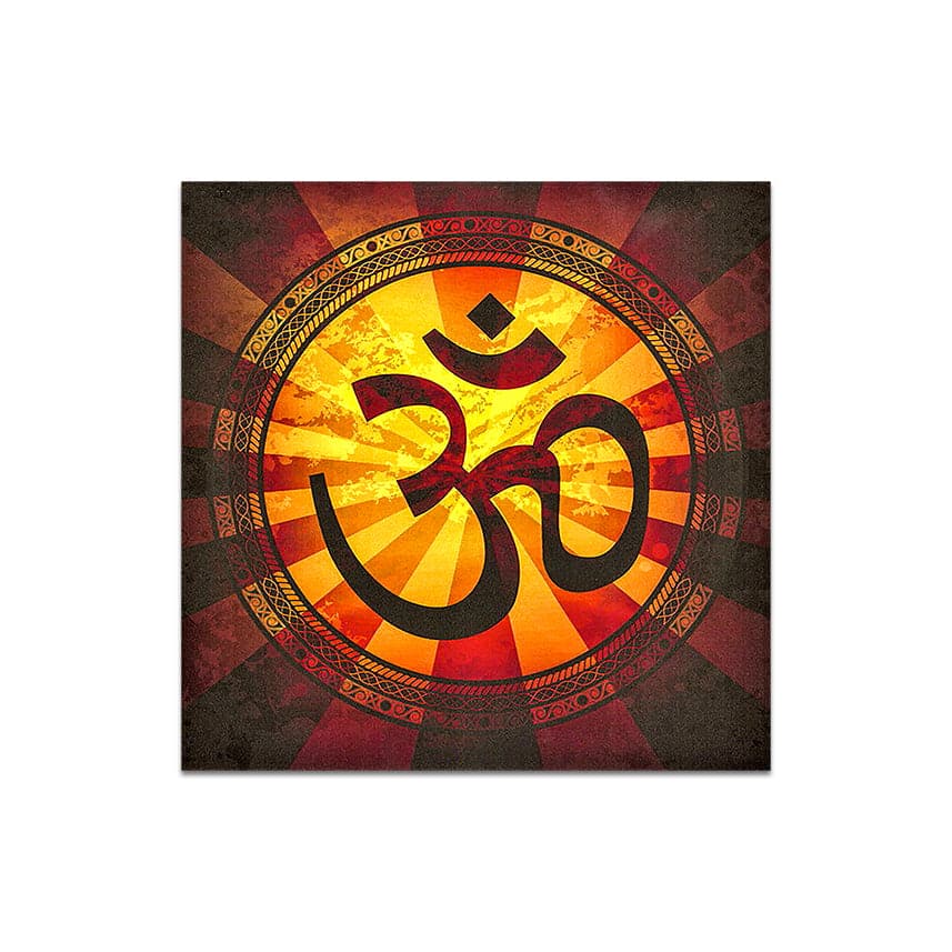 Frameless Beautiful Wall Painting for Home: Art of Composure and Duvet Flare OM