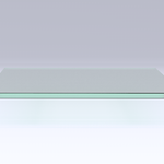 Rectangular Clear Toughened Glass Coffee table Top