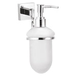 FLAIR GLASS SOAP Dispenser Brass Fittings (Vista)