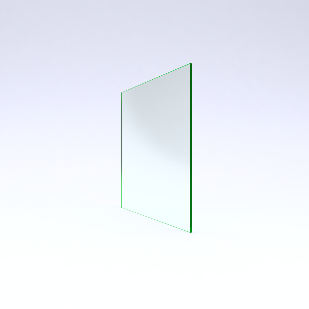 Square Clear Toughened Glass Coffee table Top