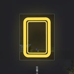 Duo Illuminated edge Glow - Rectangular LED Mirror for Bathroom -Dual-Color