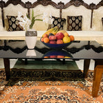 Black Tinted Glass Table (Saint-Gobain)